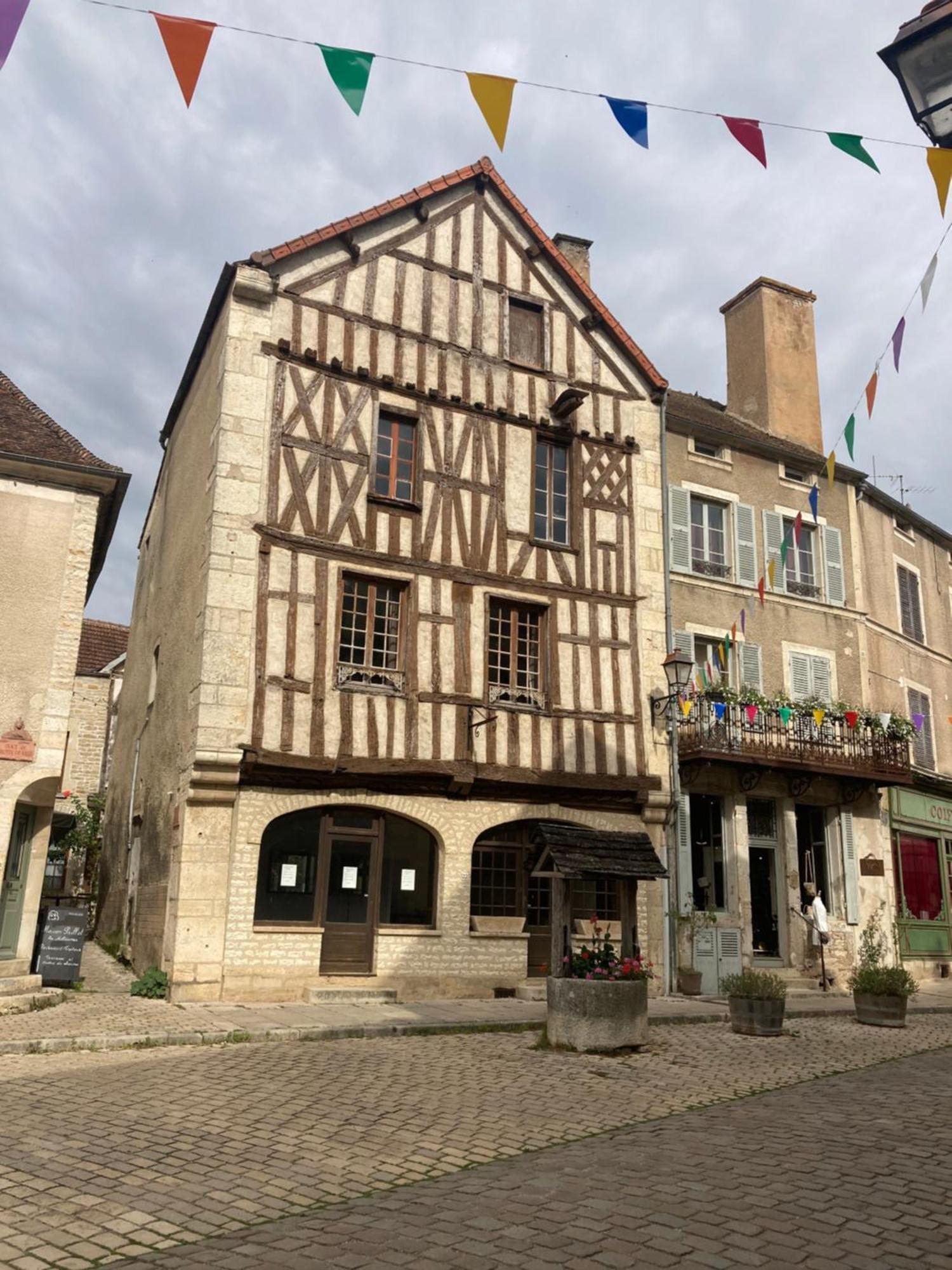 Appartement Au Poids Du Roy à Noyers-sur-Serein Extérieur photo